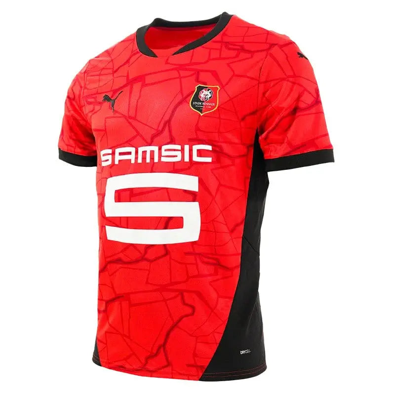 Vue latérale du Maillot Stade Rennais Domicile 2024/2025 Puma