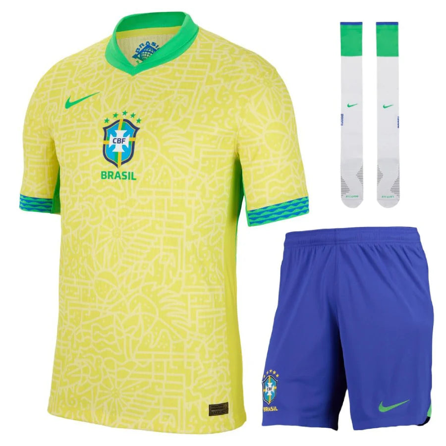 Kit Brésil Domicile 2024/2025 Enfant Nike