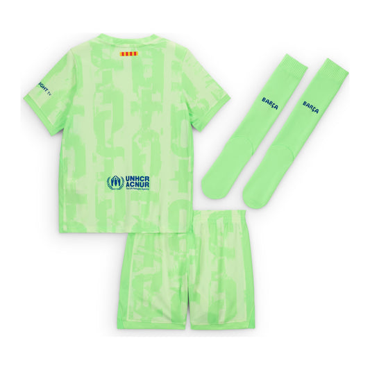 Dos du Kit FC Barcelone Third 2024/2025 Enfant Nike