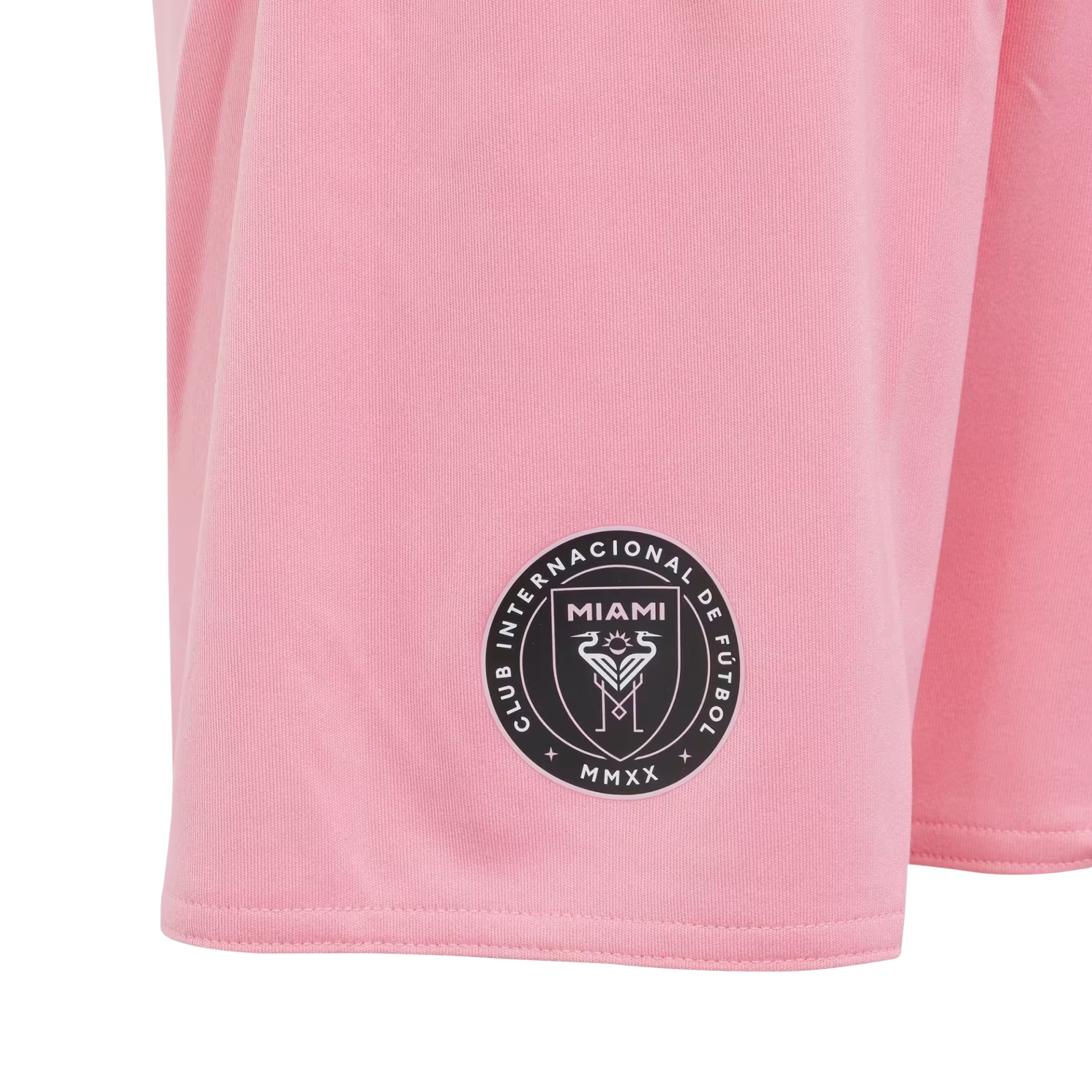 Détail de l'écusson du Kit Inter Miami CF Domicile 2025/2026 Enfant