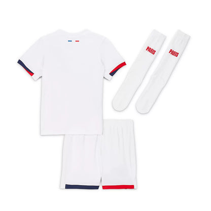 Dos du Kit PSG Extérieur 2024/2025 Enfant Nike
