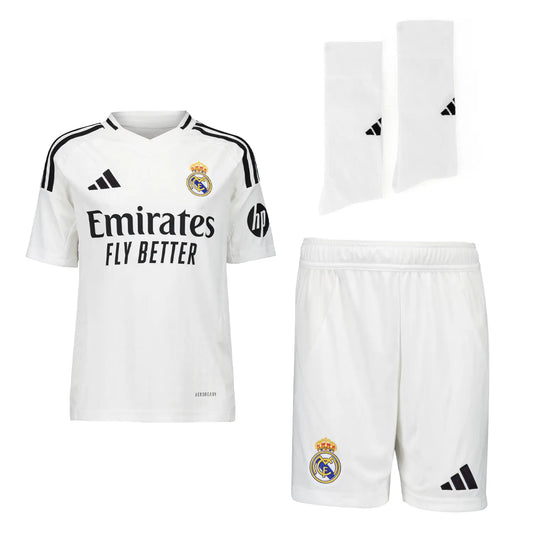 Kit Real Madrid Domicile 2024/2025 Enfant Adidas