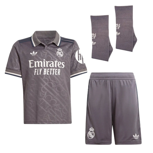 Kit Real Madrid Third 2024/2025 Enfant Adidas