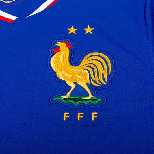 Détail de l'écusson du Maillot France Domicile 2024/2025 Nike