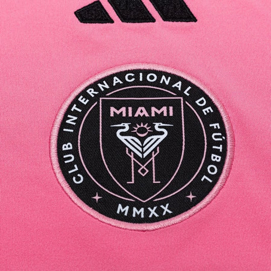 Détail de l'écusson du Maillot Inter Miami CF Domicile 2024/2025 Adidas