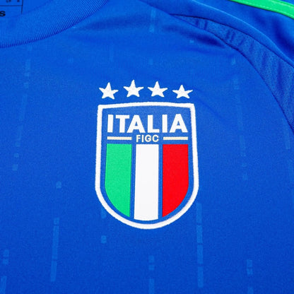 Détail de l'écusson du Maillot Italie Domicile 2024/2025 Adidas