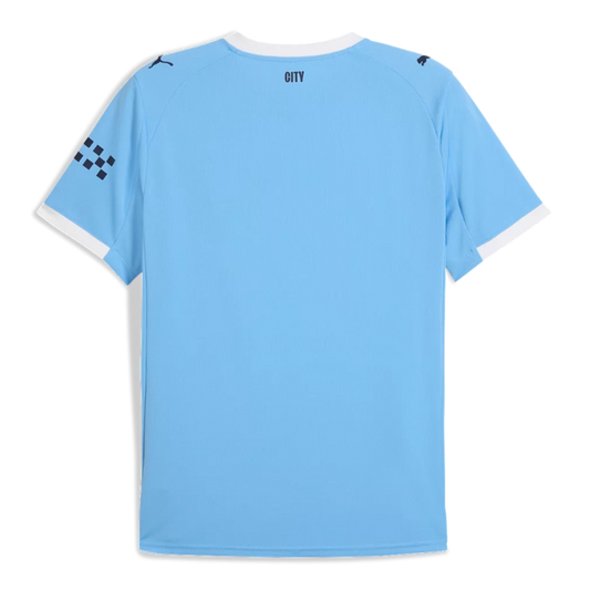 Dos du Maillot Manchester City Domicile 2025/2026